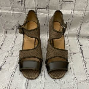 Robert Glergerie heels brown